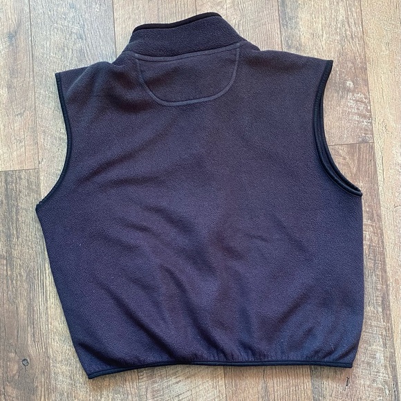 Champion Black Fleece Vest, size small, 25$ - Picture 4 of 4
